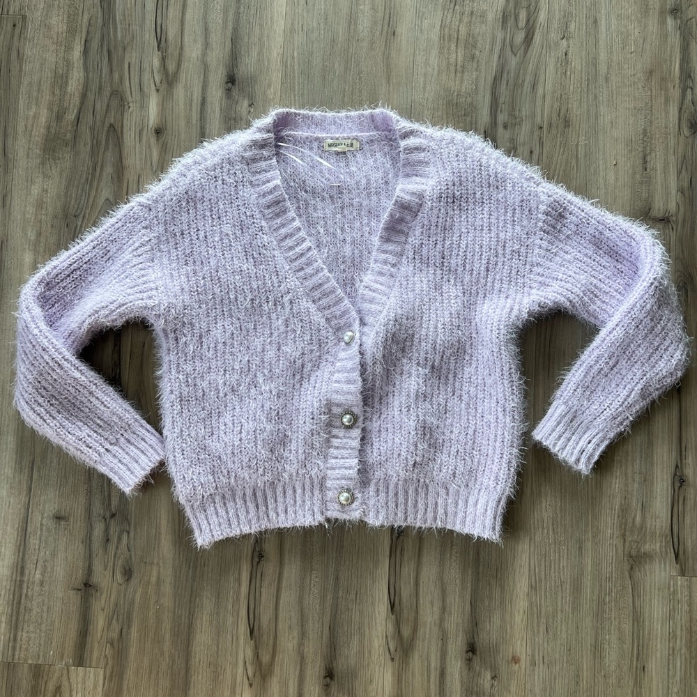 Margeaux & Ellie V-Neck Cardigan Sweater